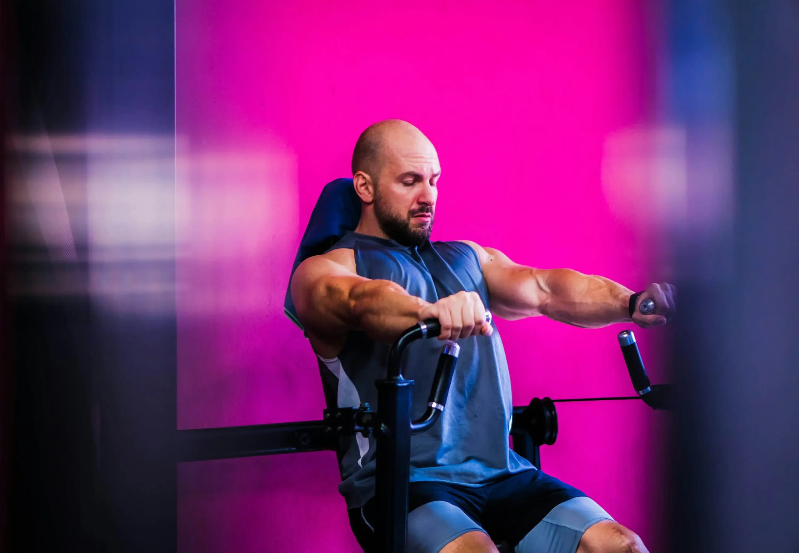 Área de musculação Duxfit